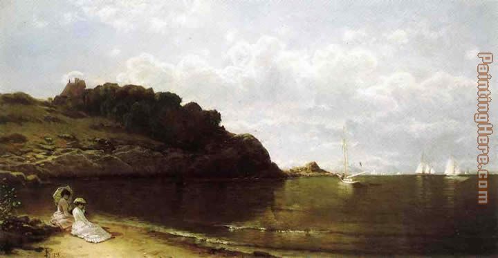 Looking out to Sea 2 painting - Alfred Thompson Bricher Looking out to Sea 2 art painting
